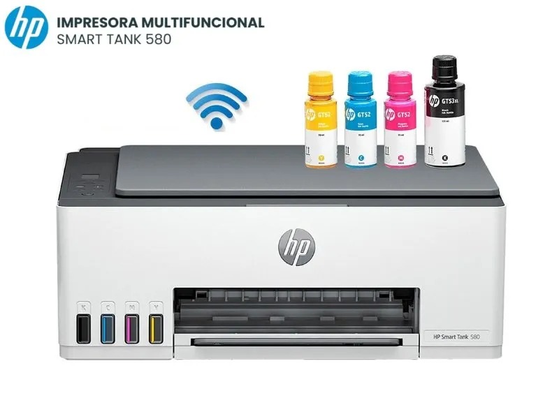 La impresora HP Smart Tank 580