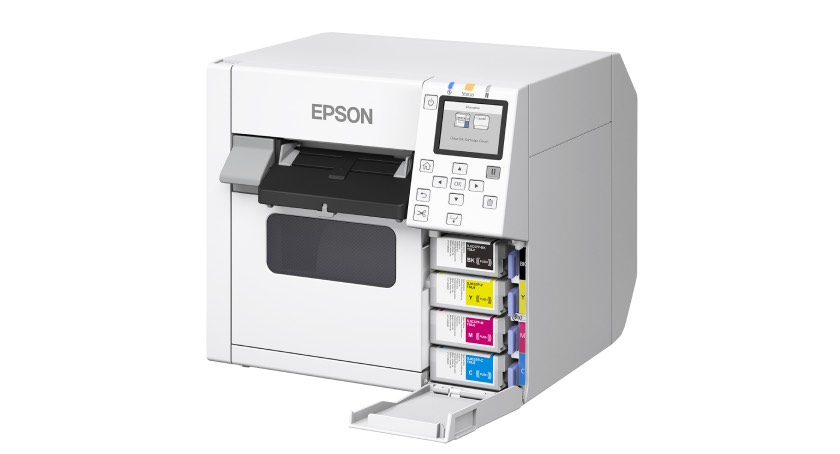 La nueva impresora ColorWorks CW-D3800e ofrece impresión a color con tonos vibrantes, diseño compacto y funciones de mantenimiento automatizado.
