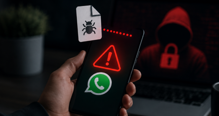Los ciberdelincuentes aprovechan la confianza entre contactos de WhatsApp para distribuir malware mediante archivos que simulan facturas, pagos y extractos bancarios.