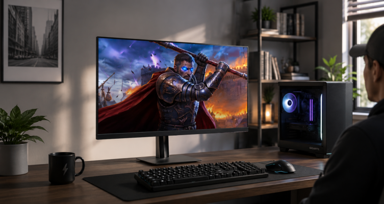 Pensado para el gaming competitivo, el monitor integra herramientas avanzadas que brindan una ventaja en el juego.