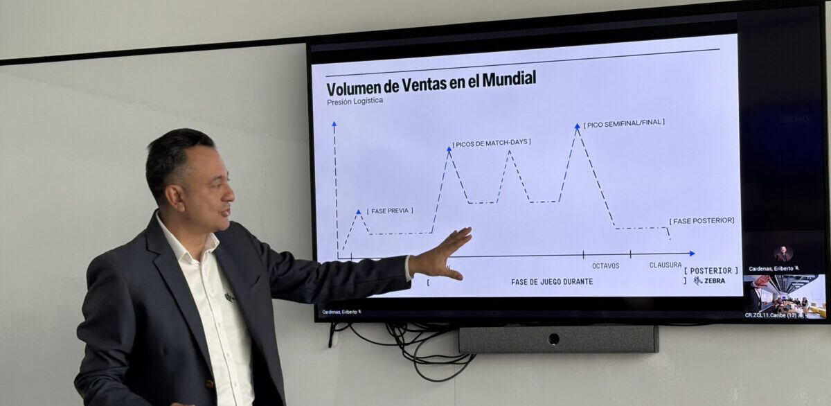 Eriberto Cárdenas, gerente de ingeniería para Latinoamérica de Zebra