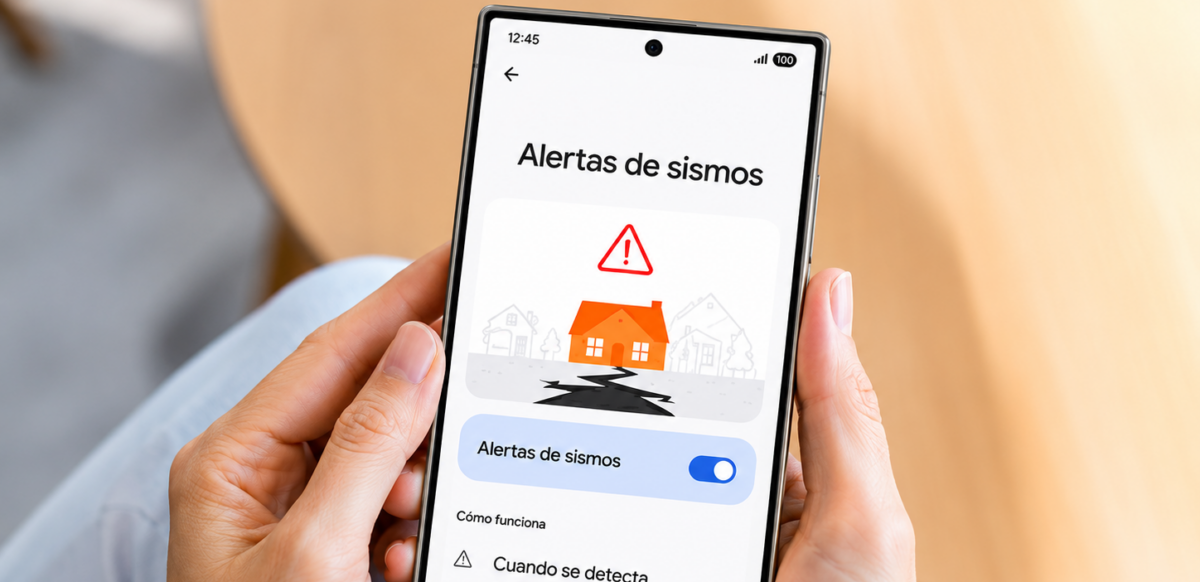 Las alertas disponibles en los smartphones pueden complementar los sistemas oficiales y ayudar a recibir información ante un evento sísmico.