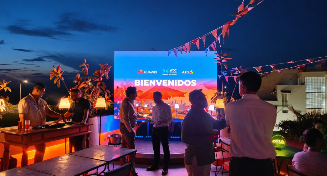 Sunset Connect, el encuentro realizado por WDC Networks junto con Huawei y Axis Communications durante Andicom 2026