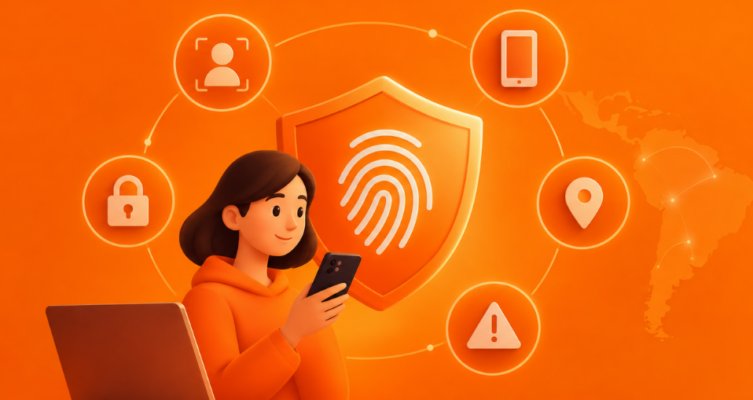 Según datos de VU, 1 de cada 220 evaluaciones biométricas ya es marcada como posible contenido sintético generado por IA, en un contexto donde también crecen el robo de credenciales y el ransomware.