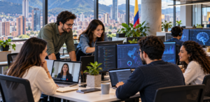 La inteligencia artificial, la ingeniería y el análisis de datos concentran buena parte de la demanda de nuevos perfiles tecnológicos en Colombia.