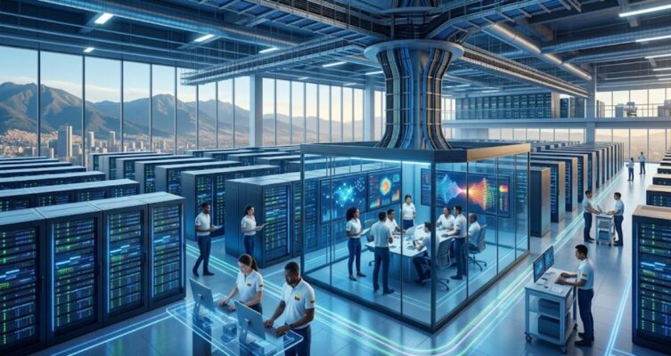 Colombia acelera su infraestructura digital para aprovechar el auge de la inteligencia artificial.