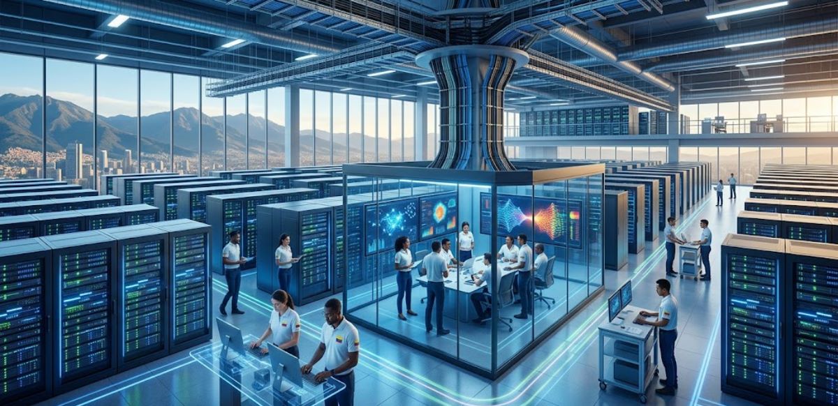 Colombia acelera su infraestructura digital para aprovechar el auge de la inteligencia artificial.