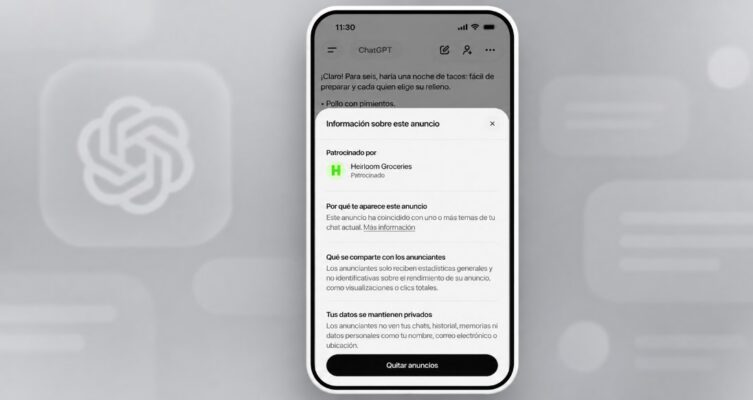 OpenAI amplía los anuncios en ChatGPT a 14 países más