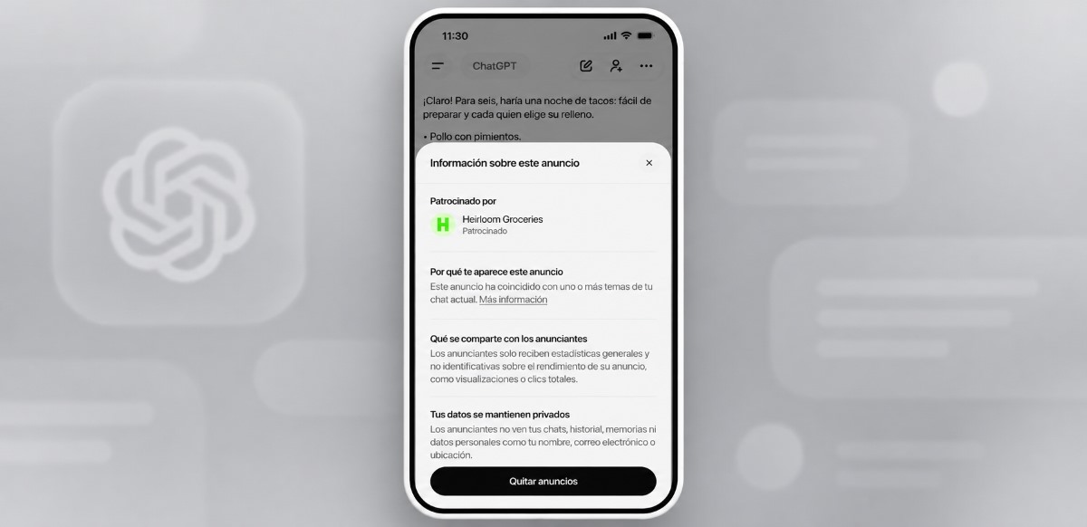 OpenAI amplía los anuncios en ChatGPT a 14 países más