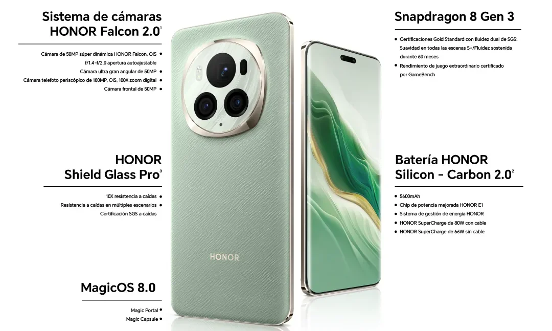 Llegó a Colombia el HONOR Magic6 Pro 4