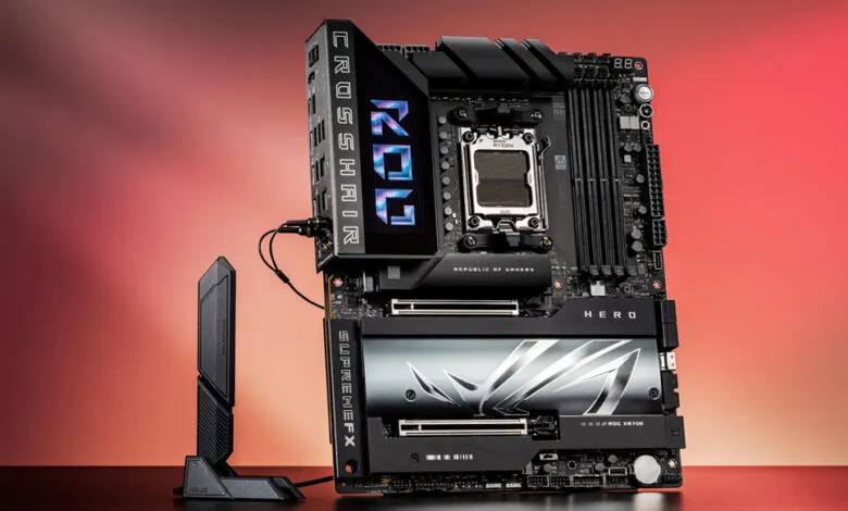 ASUS ROG presenta el motherboard gamer Crosshair X870E Hero 3 ROG Crosshair X870E Hero