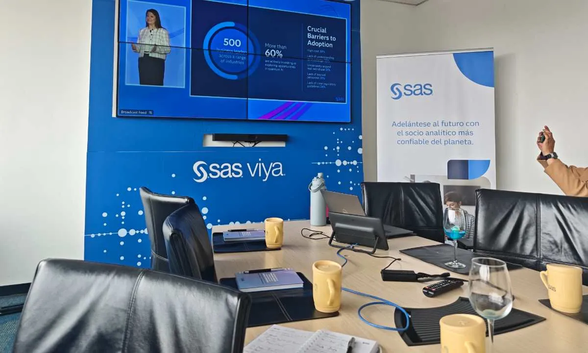 SAS Viya fue protagonista del evento como plataforma central para datos, analítica e inteligencia artificial gobernada en entornos empresariales.