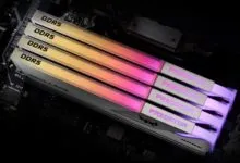 Modulos de memoria RAM DDR5 de Acer.