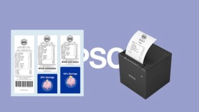 Epson revoluciona el ahorro de papel en las impresoras POS.