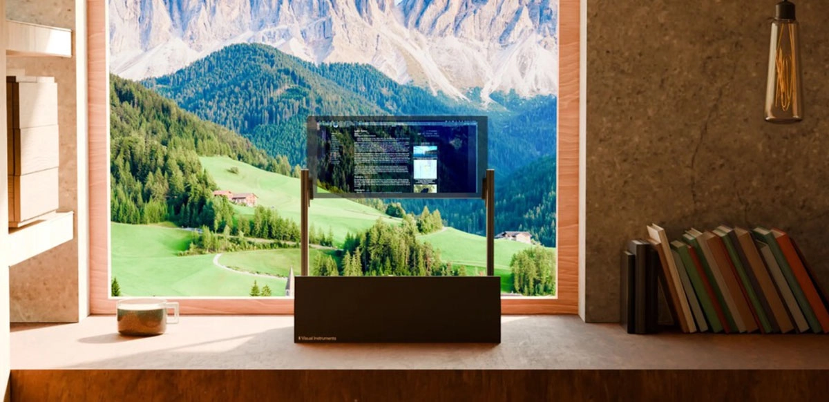 Visual Instruments presenta Phantom, el primer monitor transparente para PC inspirado en la tecnología de aviación