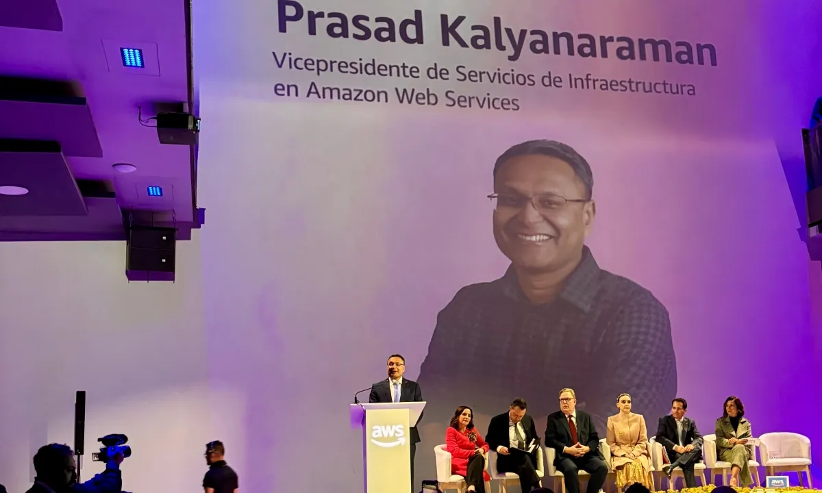 Prasad Kalyanaraman, vicepresidente de Servicios de Infraestructura Global de Amazon Web Services.