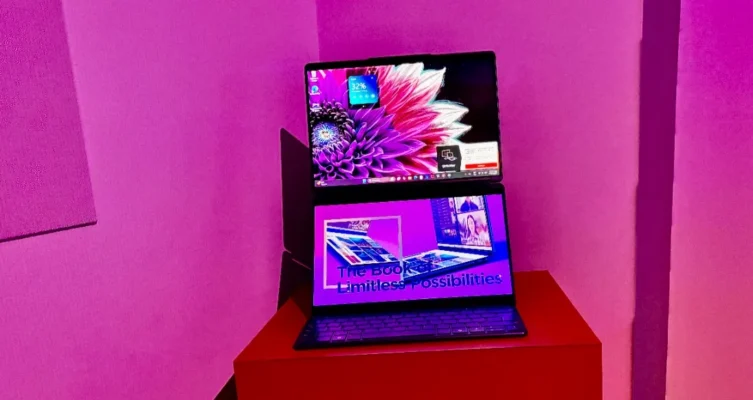 Lenovo Yoga Aura Edition combina IA avanzada y diseño innovador para una experiencia única.