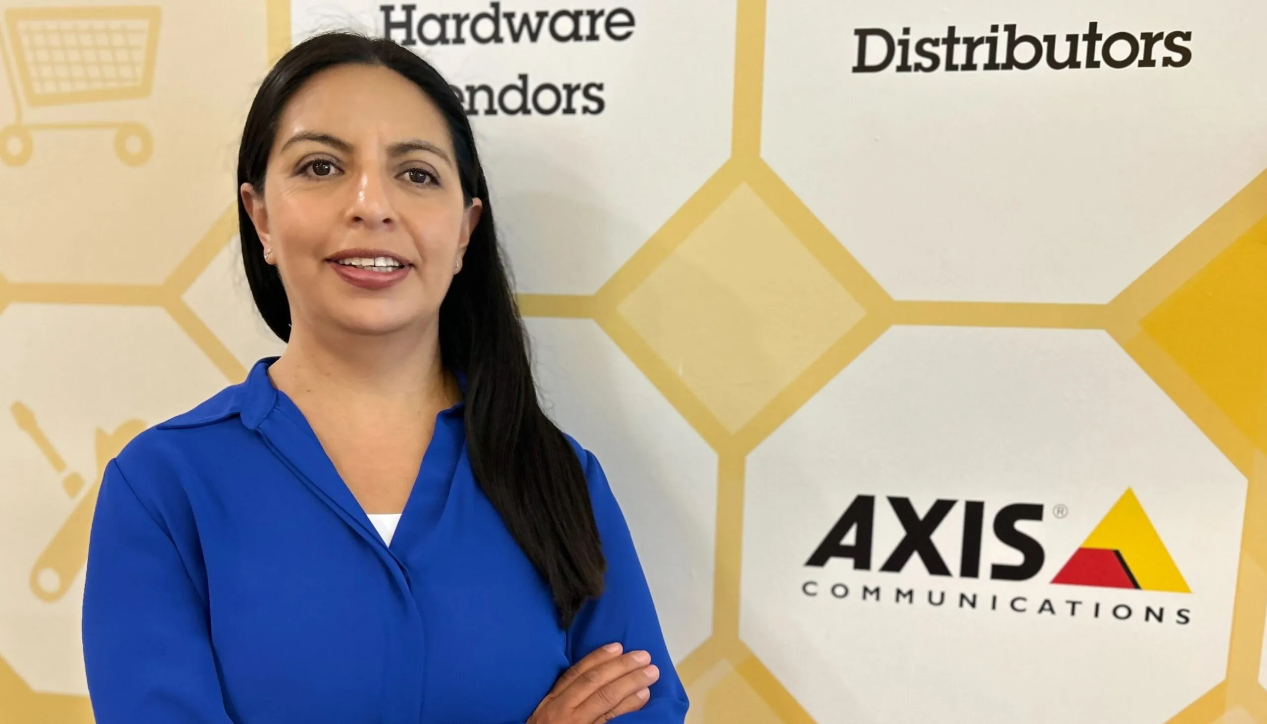 María Padilla, Key Account Manager para el territorio de México de Axis.