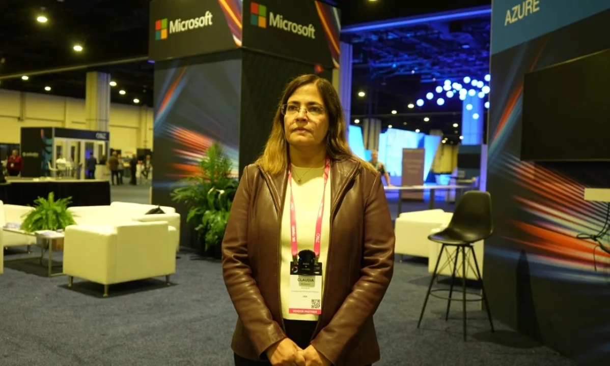 Claudia Monteiro, directora del negocio de distribución para Microsoft en Latinoamérica.