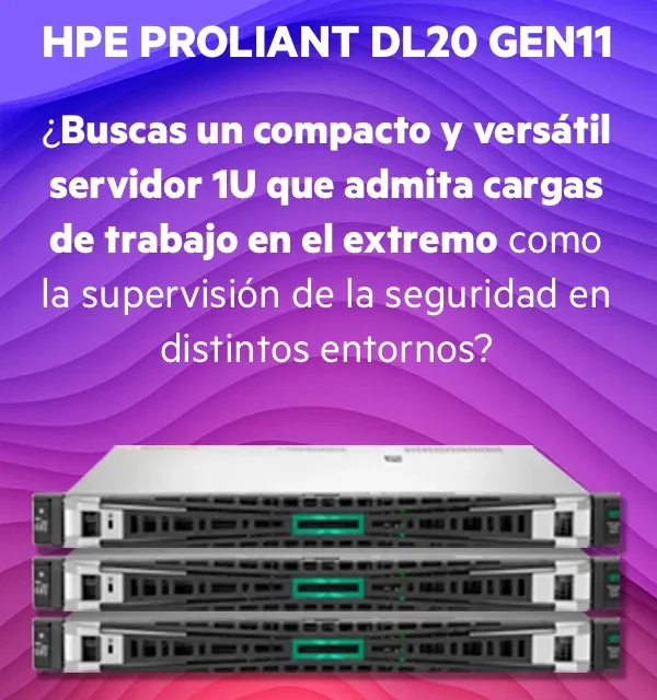 Ideal para pymes, el nuevo servidor de HPE ofrece escalabilidad, seguridad y gestión remota en un solo equipo.
