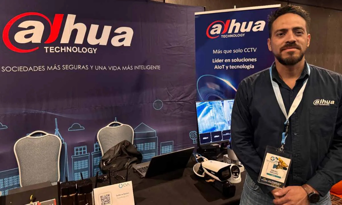 Israel Íñiguez, ingeniero de preventa de Dahua Technology México.