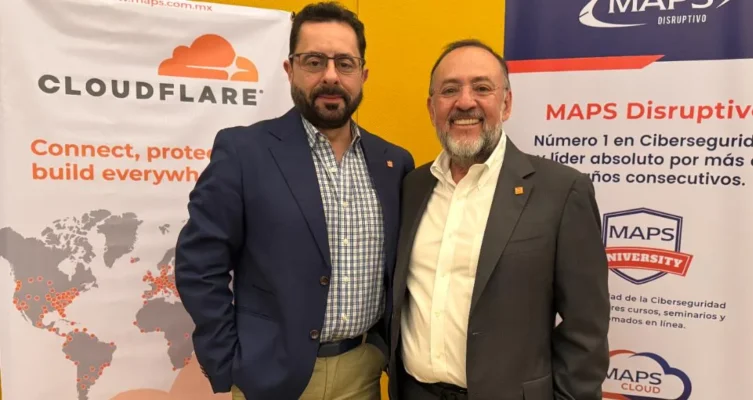 Cloudflare y MAPS Disruptivo unen fuerzas para transformar la ciberseguridad en México.