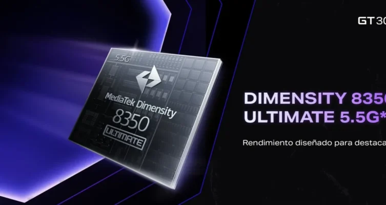 MediaTek Dimensity 8350 Ultimate Gaming Chipset.