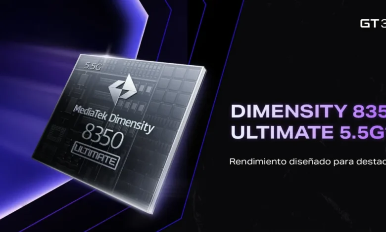 MediaTek Dimensity 8350 Ultimate Gaming Chipset.