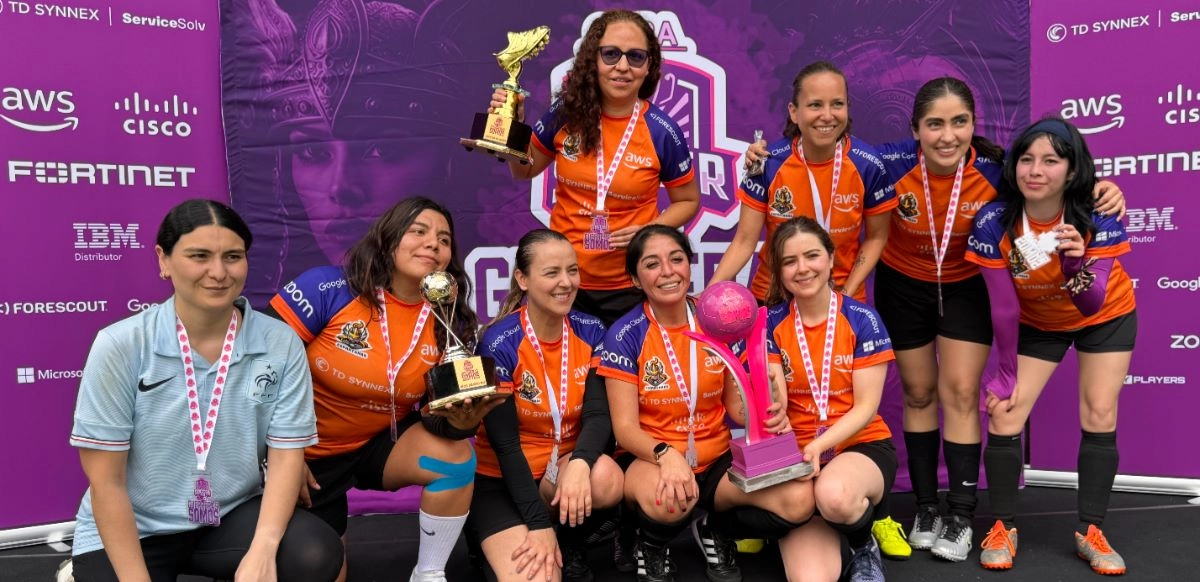 El futbol como punto de encuentro para el talento femenino.