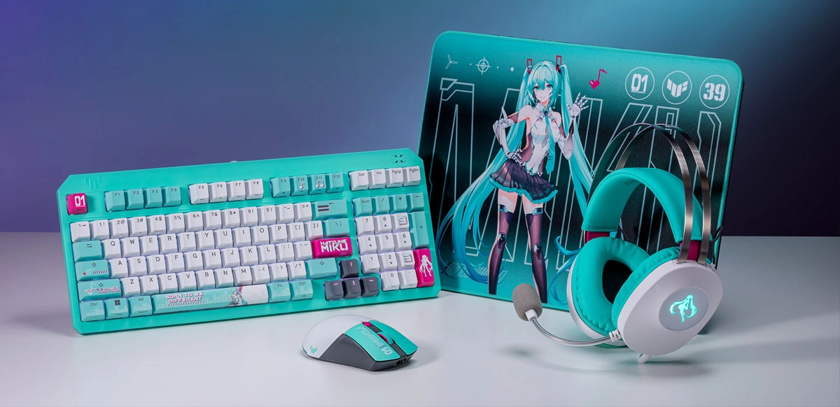 ASUS TUF Gaming acerca a la comunidad gamer y a los fans de Hatsune Miku una propuesta innovadora que une estilo, rendimiento y tecnología de vanguardia