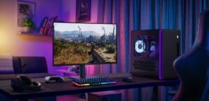 El AW2726DM amplía la línea de monitores gaming de Alienware con tecnología QD-OLED.