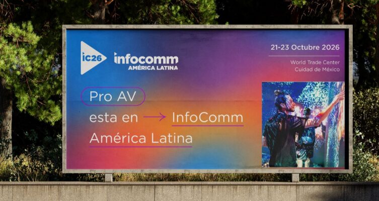 InfoComm América Latina 2026 reunirá innovación audiovisual y experiencias inmersivas en Ciudad de México.