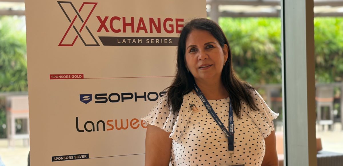 Mariluz Jiménez, responsable de Desarrollo de Negocios de Genesys Informática, durante XChange LATAM México 2026.