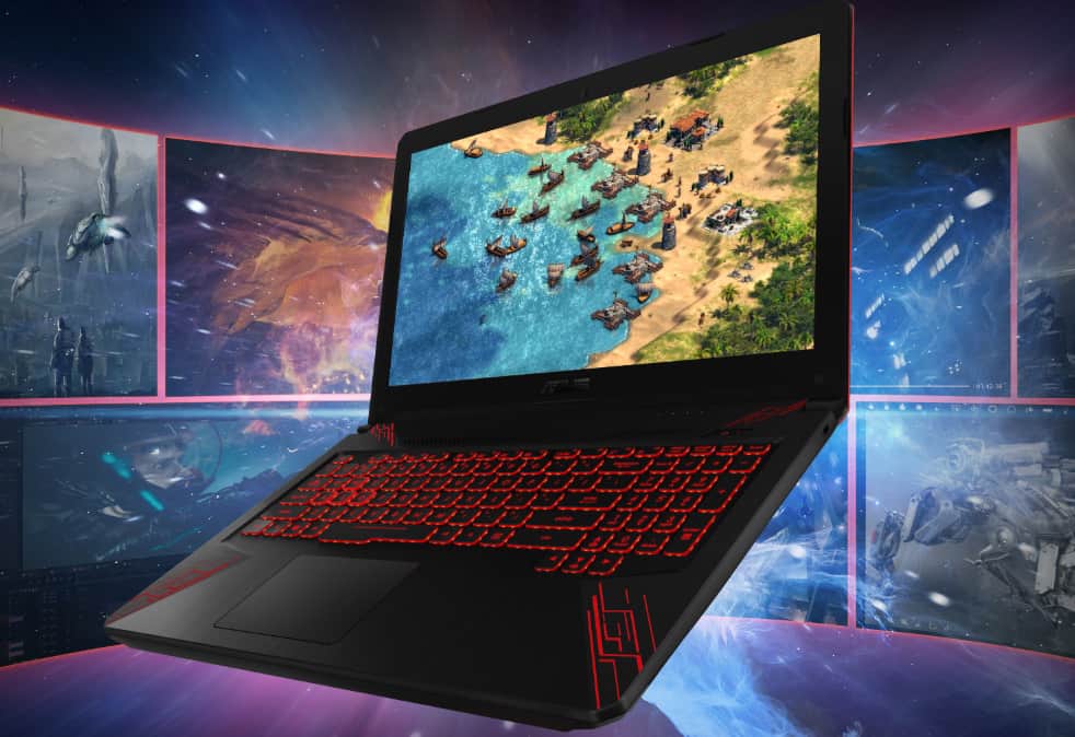 Una laptop para Gamers on the go