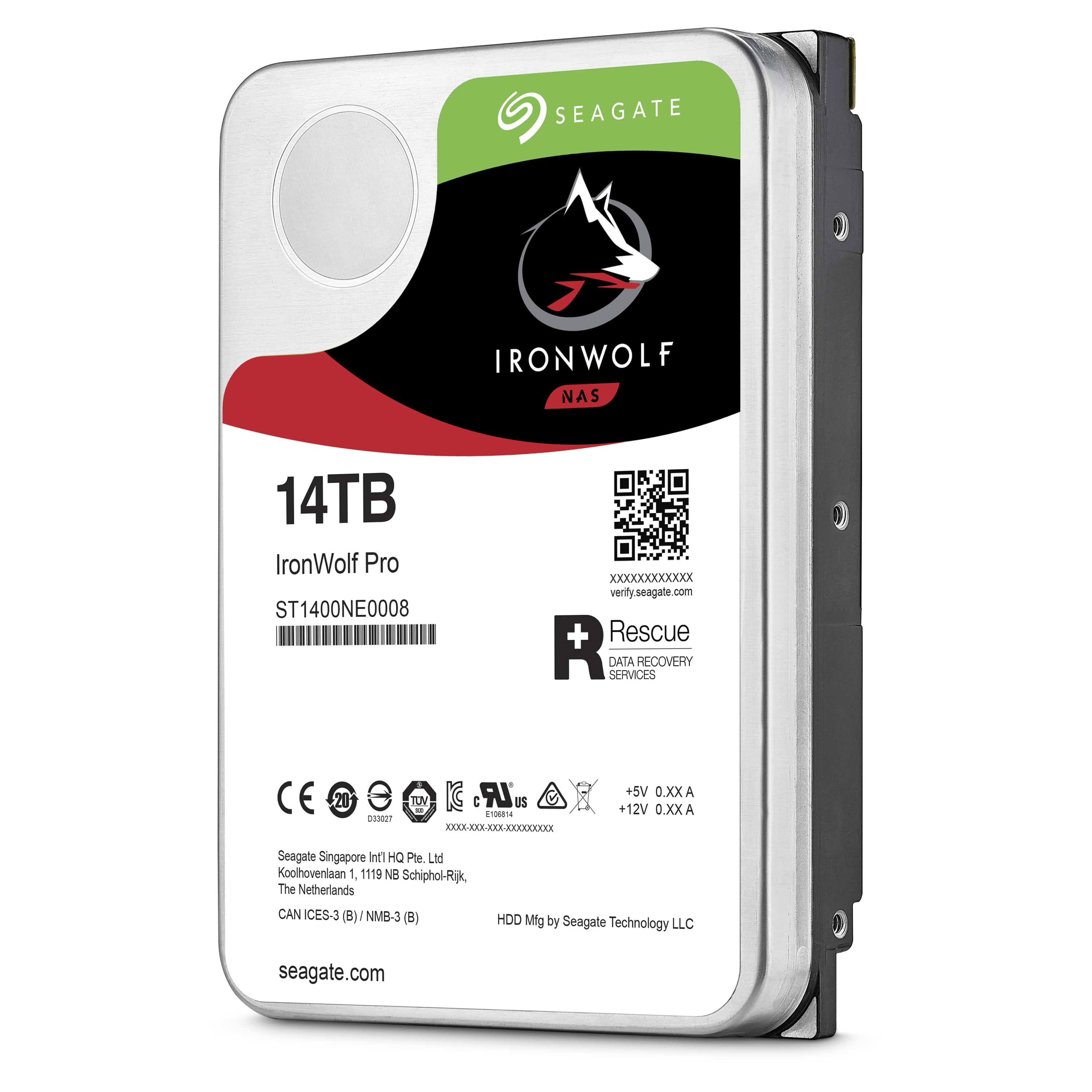 14 TB de almacenamiento de la mano de Seagate