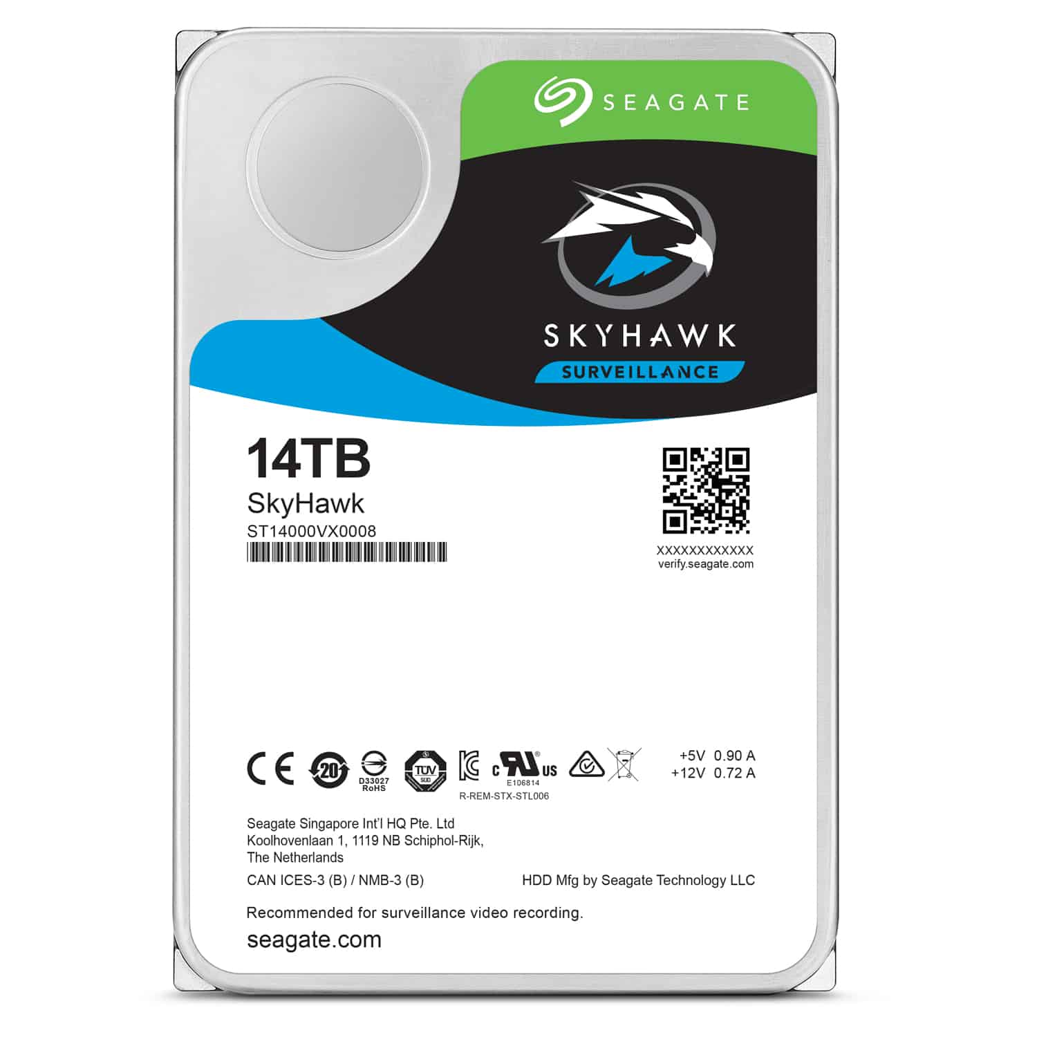 14 TB de almacenamiento de la mano de Seagate