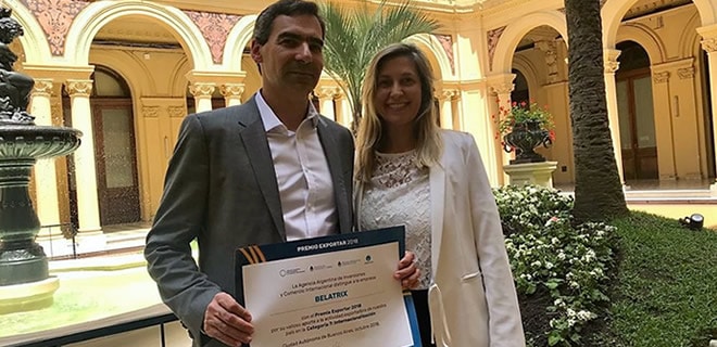 Belatrix fue premiada en la categoría Internacionalización del Premio Exportar 2018 Belatrix fue premiada en la categoría Internacionalización del Premio Exportar 2018
