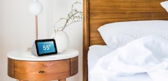 Smart Clock de Lenovo con el Google Assistant