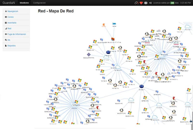 GuardiaN: Solución de monitoreo y control de red sencillos