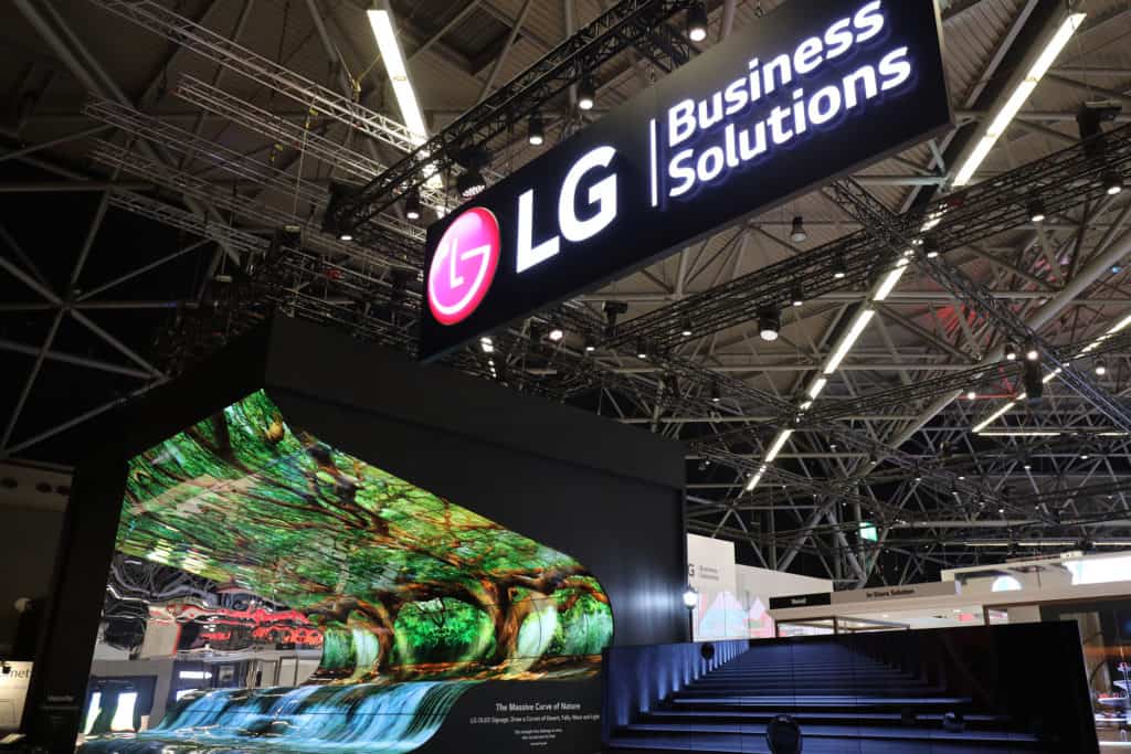Cartelería Digital por LG en ISE 2019