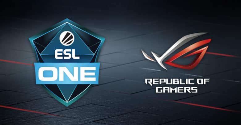 Asus ROG es el nuevo partner para ESL One 2019