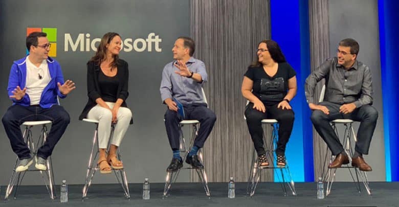 Carolina Losada, CEO de Licencias OnLine en el panel de socios del Microsoft inspire 2019