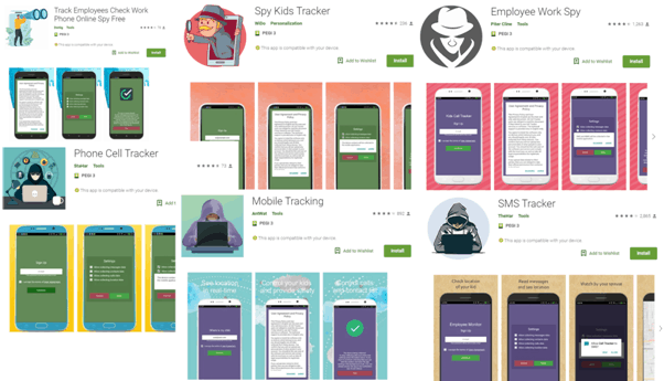 Detectan siete aplicaciones espía en Google Play Store