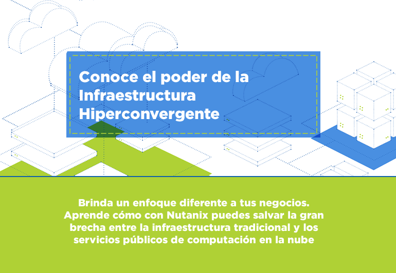 Conoce el poder de la Infraestructura Hiperconvergente