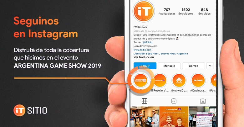 ITSitio.com presente una vez más en #ArgentinaGameShow