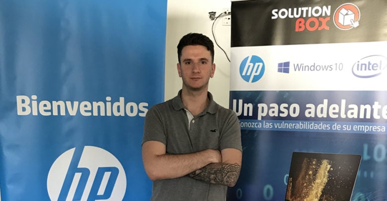 "Cerramos muchos negocios gracias a la financiación de HP Inc.", dice Martin Lopez de Solution Box