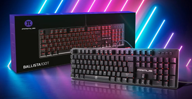 PRIMUS presenta su nuevo teclado gamer