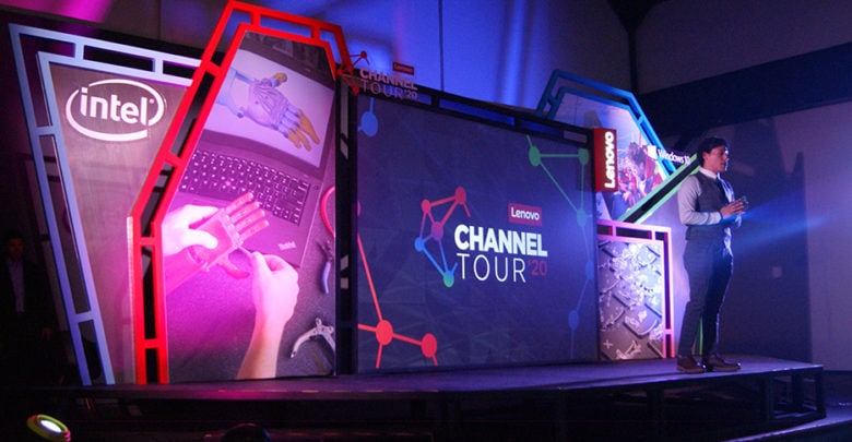 Banderazo de salida del Lenovo Channel Tour 2020