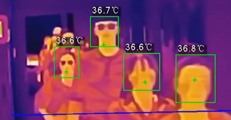 Cámaras térmicas para reducir el riesgo de contagio de COVID-19 Cámaras térmicas para reducir el riesgo de contagio de COVID-19