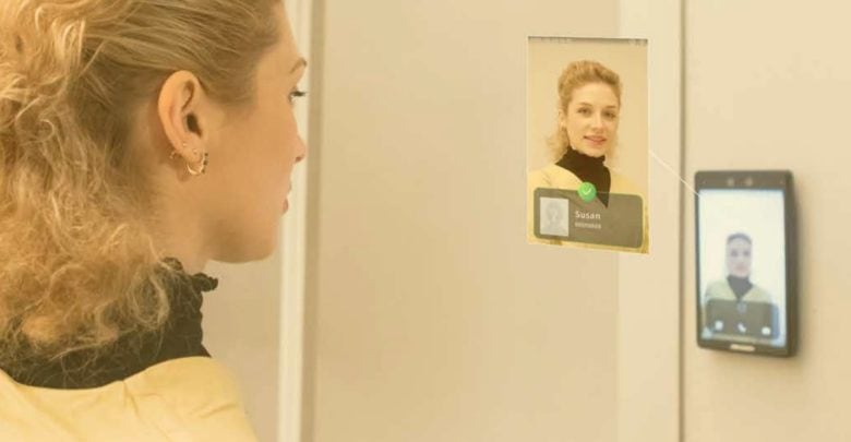 Nuevas terminales de reconocimiento facial sin contacto que facilita el control de acceso